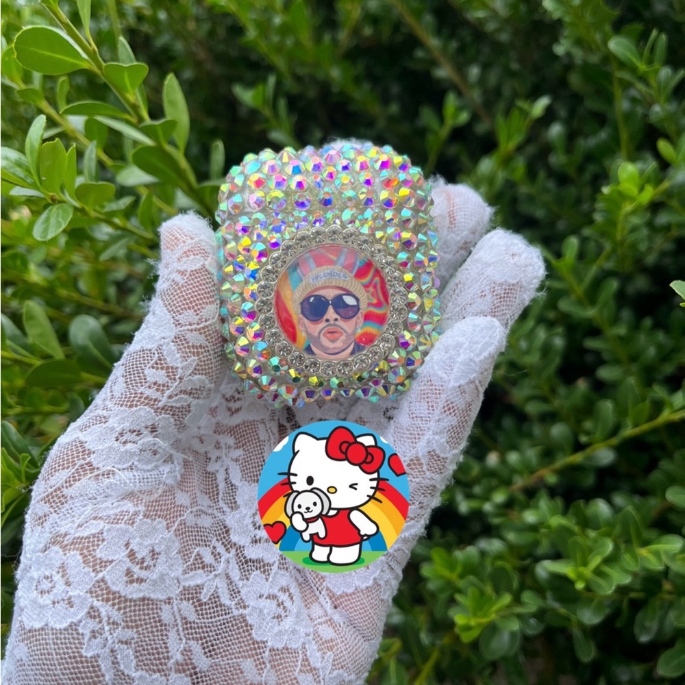 Bedazzled Bad Bunny AirPods
